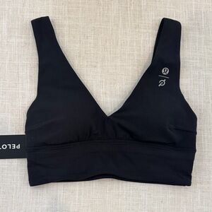 lululemon athletica Black V-Neck Sports Bra